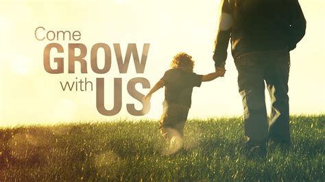 Grow with us .
